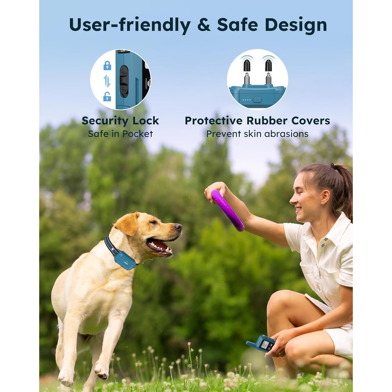 Jugbow Dog Shock Collar - 4200FT Dog Training Collar with