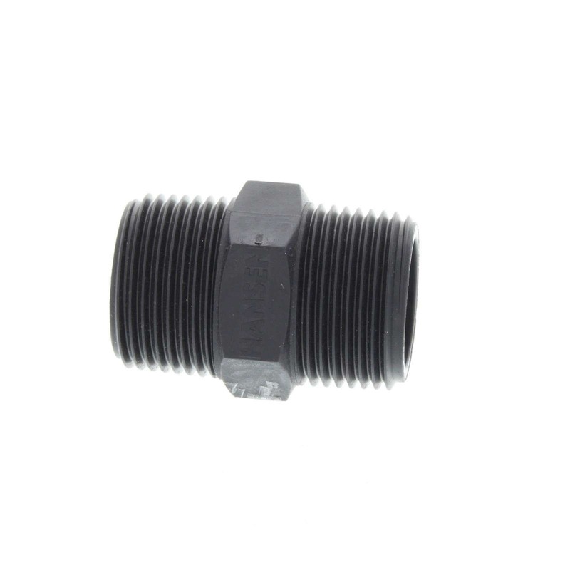Hex Nipple 25mm BSP Plumbing Irrigation Poly Fitting Water Hansen