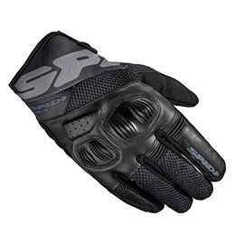 Spidi Flash R EVO MOTORCYCLE GLOVES SUMMER, 3X-Large, Black