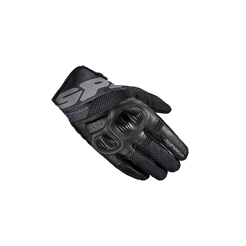 Spidi Flash R EVO MOTORCYCLE GLOVES SUMMER, 3X-Large, Black