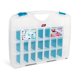 Tayg Toolbox 23 Home/388 x 290 x 61 mm/up to 26 compartments/Clear Blue, Clear, 023590