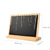 TANG SONG Small Horizontal Bamboo Leather Soft Mat Multiple Necklace