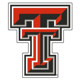Craftique Texas Tech Magnet (TT Magnet (3''6''12''18''), 6 in)