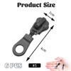 Alluring Zip Slider Replacement, Zip Repair Kit, Removable Zip Zipper