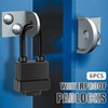 Padlocks Keyed Alike for Outdoor use, Pack of 6, Laminated