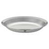Camping Moon S397-20 Tableware, Camping Plate, Stainless Steel, φ7.9 inches