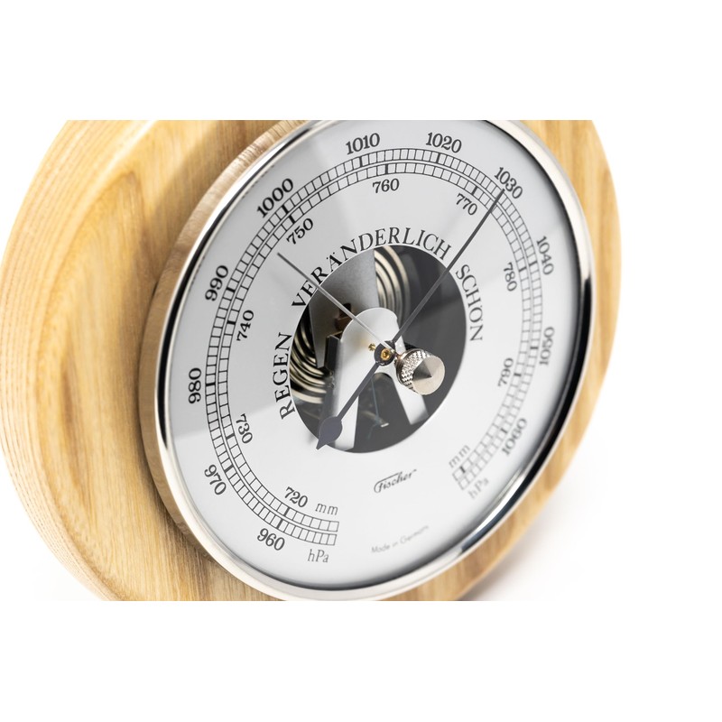 Fischer 1366RS-32 Barometer - 140 mm Pressure Gauge with Real