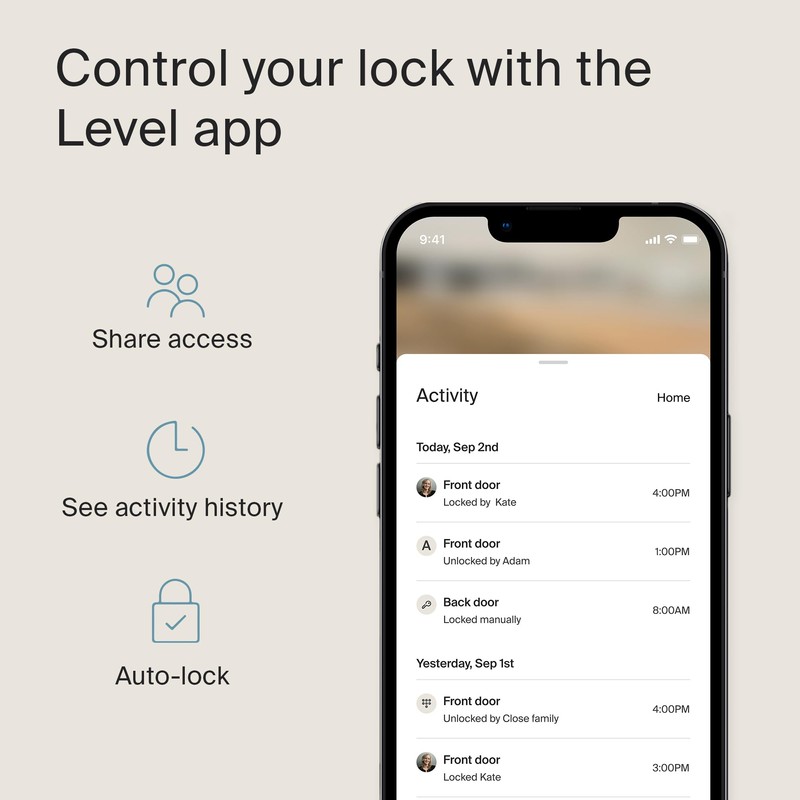 Level Bolt Smart Deadbolt - Previous Model