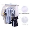 SLEEPING LAMB Hanging Closet Cover for Storage Dustproof Shoulder Cover