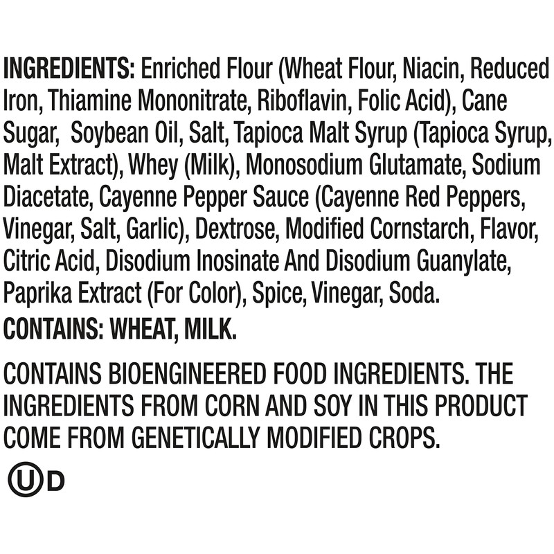 Snack Factory Pretzel Crisps, Buffalo Wing, On-the-Go Bag, 3 Oz