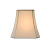 Royal Designs Rectangle Cut Corner Lamp Shade - White -