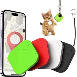 Key Finder, Bluetooth Tracker (4 Pack). Smart Tag Air Tag Anti-Lost Item Finders for Keys, Wallet, Luggage, Pets, Kids, APP Control Compatible with iOS and Android