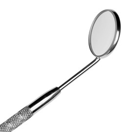 Inspektionsspiegel - Größe 5 - vergrößernd - rostfreier Edelstahl