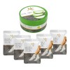 Gel Aloe Vera 5 Mascarillas Exfoliante Para Pies. Mc Life