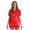 Just Love 6711-RED-3X Shorts Set for Women