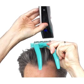 Grip and Trim. Cut Your Own Hair at Home. – Self Haircutting Tool for use with Hair Clippers. DIY Haircuts with More Control to Trim and Style.