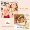 Inspirational Gifts for Women Natural Stone Heart Butterfly Bracelet for