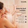 Homerella Non-Slip Shower Mat 53 x 53 cm Purple