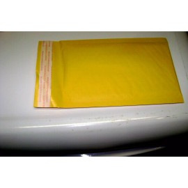 Kraft 10 Kraft Bubble #000 Shipping Mailers Padded Envelopes Self-Seal 4x7 inches