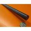Black Nylon Extruded Round Rod .750" (3/4") x 5 Ft