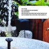 Solar Fountain Multifunctional Solar Powered Floating Fountain for Birdbath Pond