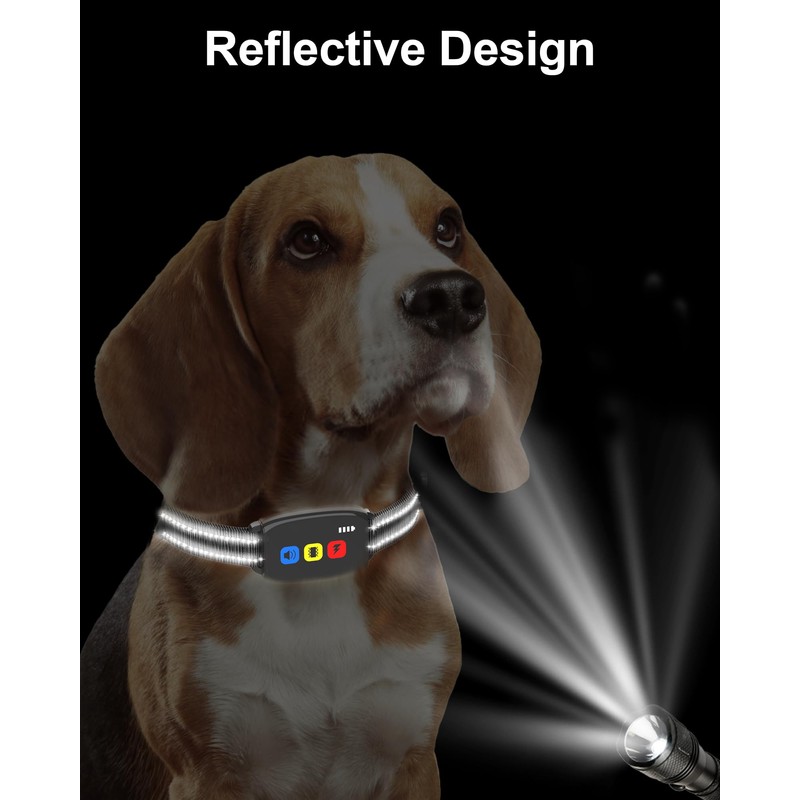 Doparet Heavy Duty Reflective Adjustable Replacement Strap, Soft Nylon Collar