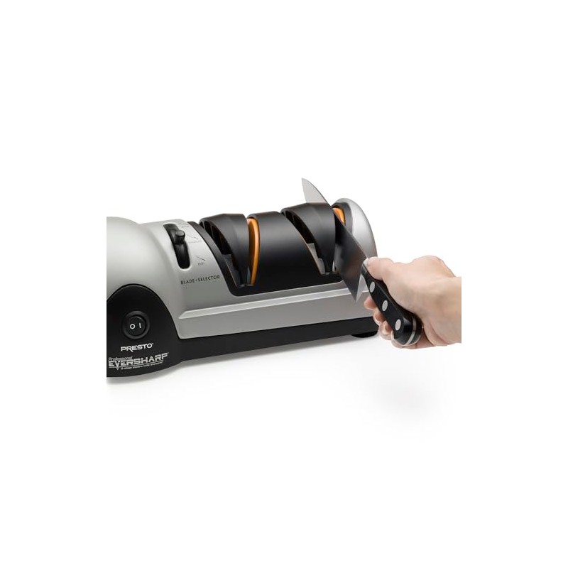 Presto 08810 Professional Electric Knife Sharpener, Multi/None