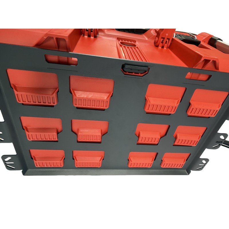 VELCKING for Milwaukee Packout Mounting Plate, Metal Storage Base, Wall