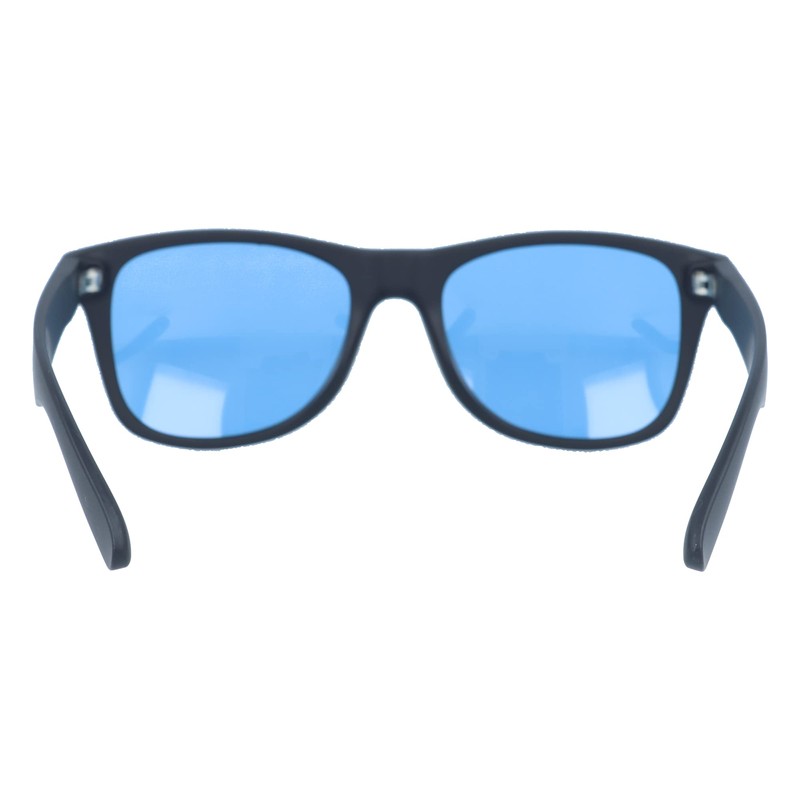 Slasher 1013 Unisex Sunglasses (Square) Fashionable Glasses, BK-LBL (Polarized)