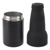 Stainless Steel Beer Can Double Walled Black Simple Insulated Cola