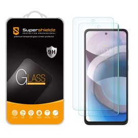 Supershieldz (2 Pack) Designed for Motorola (One 5G Ace) / One 5G UW Ace Tempered Glass Screen Protector, Anti Scratch, Bubble Free
