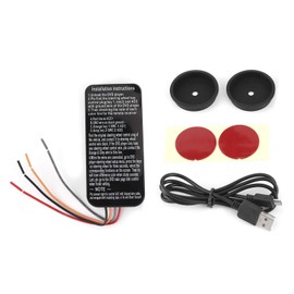 Control del Volante Bluetooth, Control del Volante Botón de Control del Volante Volumen de la Radio Interruptor del Controlador Inalámbrico GPS Interfaz de Control del Volante