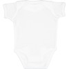 RABBIT SKINS, Baby Soft Short-Sleeve Bodysuit, White, Newborn