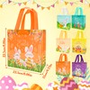 6PCS Easter Tote Bags, Easter Gift Bags with Handle, Non-Woven