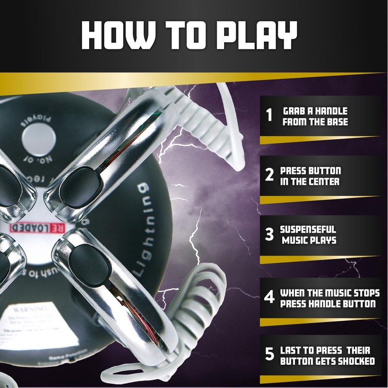 Paladone PP0377 Lightning Reloaded | Extreme Shocking Electro-Punishment | The