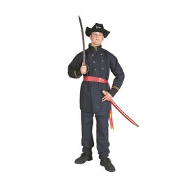 RG Costumes UNION OFFICER ADULT COSTUME CIVIL WAR SOLDIER GENERAL ARMY MENS UNIFORM BLUE