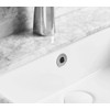 Greenspring Chrome Basin Sink Trim Overflow Cover Brass Insert In