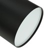 Licht-Erlebnisse Surface-Mounted Spotlight GU10 Ceiling Light, Surface-Mounted Spotlight, Black, Diameter