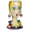 Appletree Design Sugar High Social Vase Lady, 6-1/4-Inch Tall, Decorative and Functional Vase