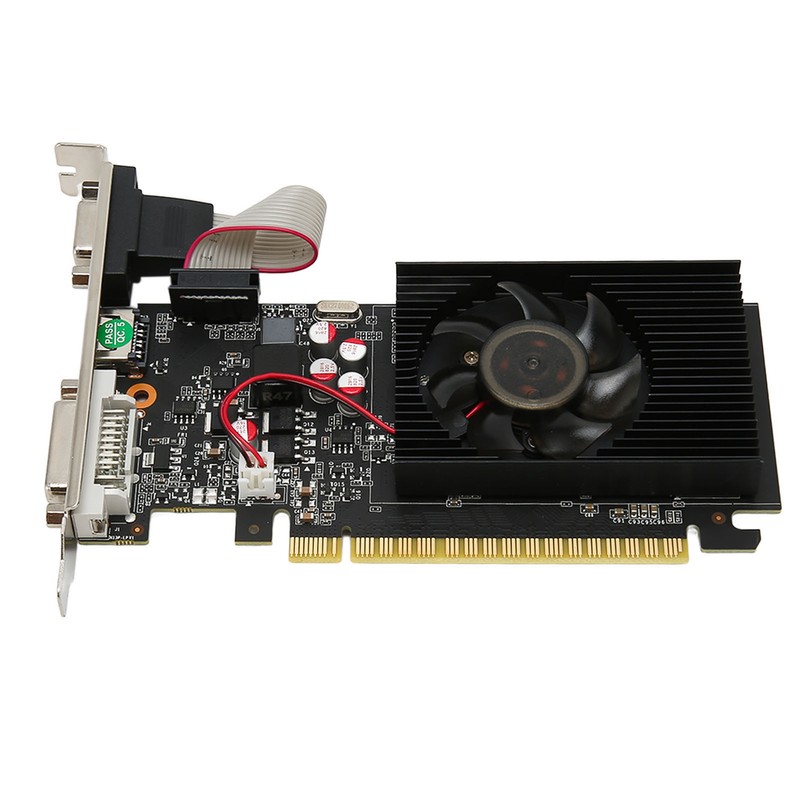 Half Height GPU 1G DDR3 64bit 810MHz 1300MHz HD DVI