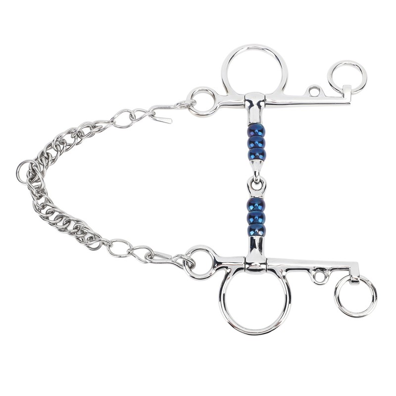 Horse Mouth Bit 125mm Stainless Steel Horse Snaffle Bit for