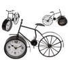 Out of the blue Black Metal Bike with Clock 31.5