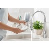Kitchen Faucet with Pull Down Sprayer,Commercial Single Handle Stainless Steel