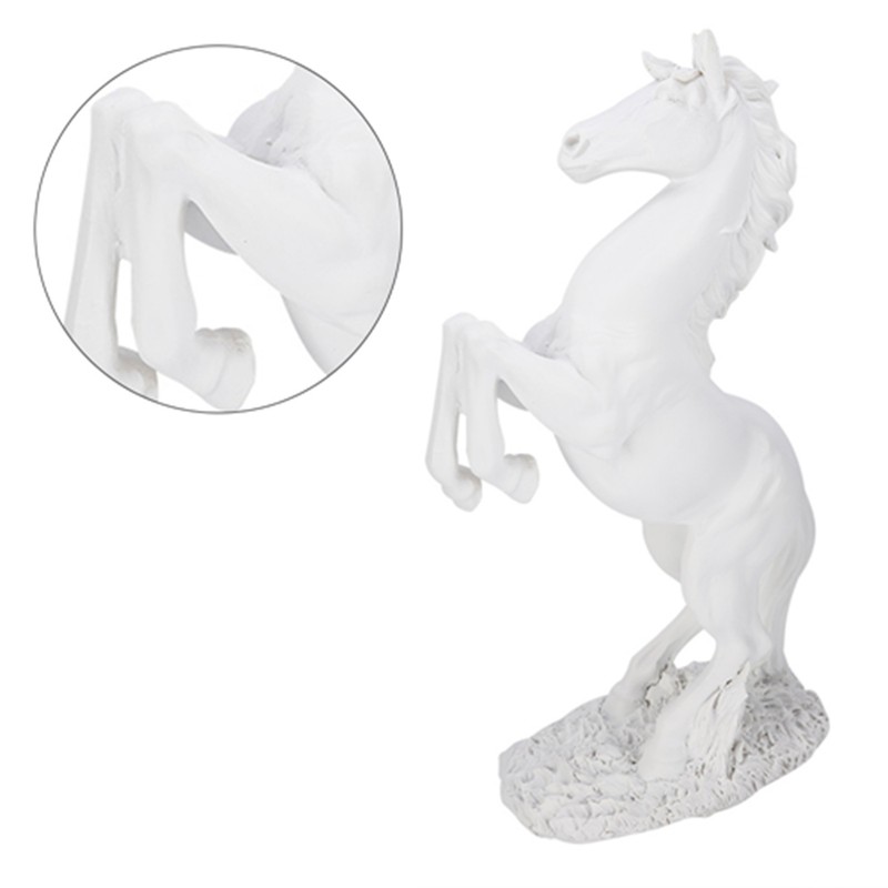 Eruopean Style Horse Sculpture Home Desk Decor Ornament Photograph Props