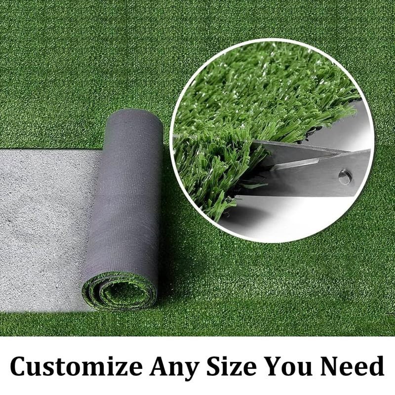 DSDESHU Artificial Grass Turf Lawn 3FT x 10FT, 0.4" Pile