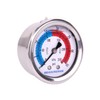 MEASUREMAN 2" Dial Size, Liquid Filled Pool Filter Pressure Gauge,
