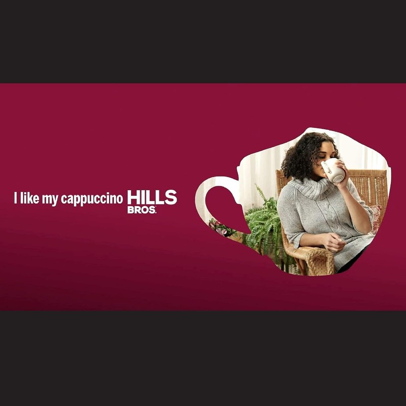 Hills Bros. Hazelnut Cappuccino mix,14 Ounce (Pack of 3)