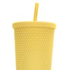 710ML/24OZ Large Capacity Water Cup Fully Studded Matte Tumbler Reusable