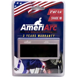 AMERIARC (TIG Masters Edition) Premium 2x4 Auto-Darkening Welding Lens - High-Definition Clarity (Shade 10, Masters Edition)