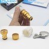 TAOSHENG Universal Mixer Tap Connector, Brass 1/2 & 3/4 Inch